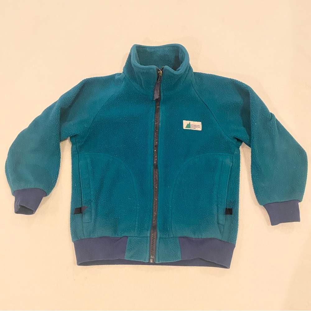 MEC Size 6 Kids Mountain Equipment Co op Fleece Jacket Canadian Zip Up Boys